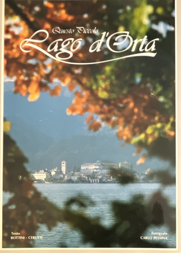 Lago orta libro viaggio - d'orta, di