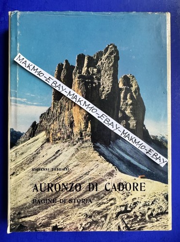 Libro auronzo cadore - di,