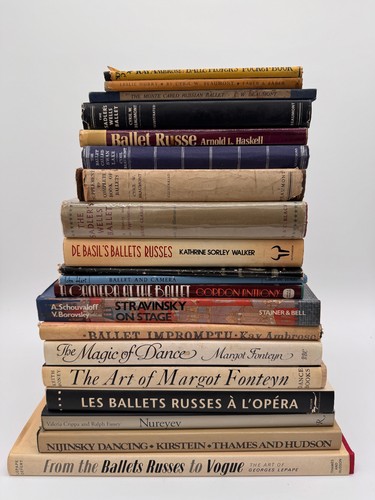 Vintage ballet books massive - ballet,