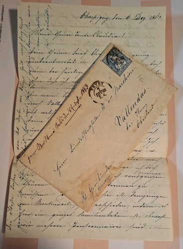 1863 manoscritto con - manoscritto,