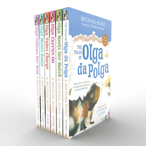 Olga polga books set - da,